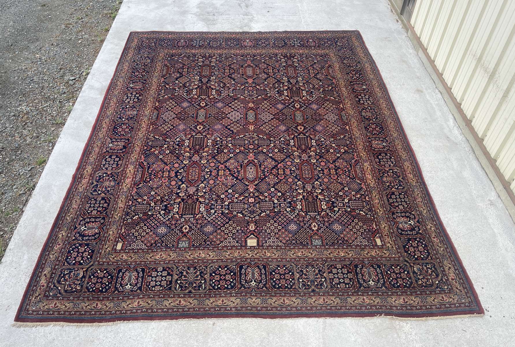 handmade wool Iranian rug