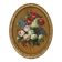 Still life with flowers. Oil on panel.