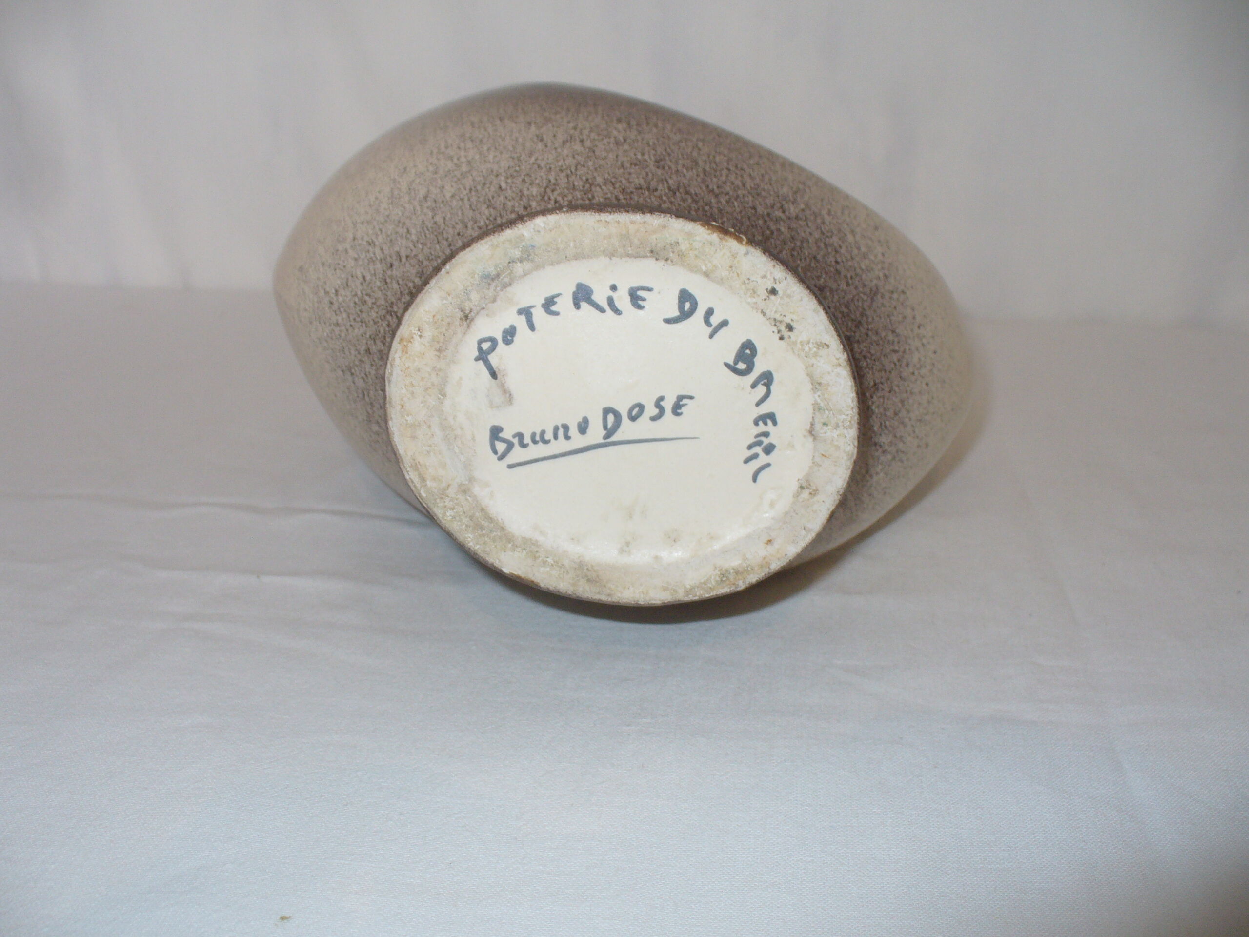 Vase coq Bruno Dose des années 60