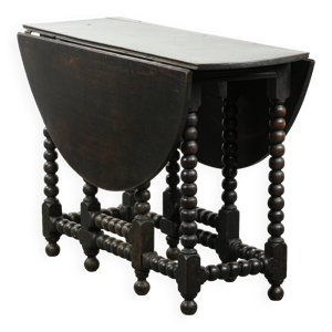 table à rabats en chêne