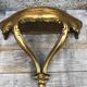 Vintage golden wall console