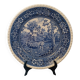 Large round Villeroy & Boch Rusticana platter - Blue