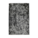 Distressed wool vintage tapis rugs 243x158cm