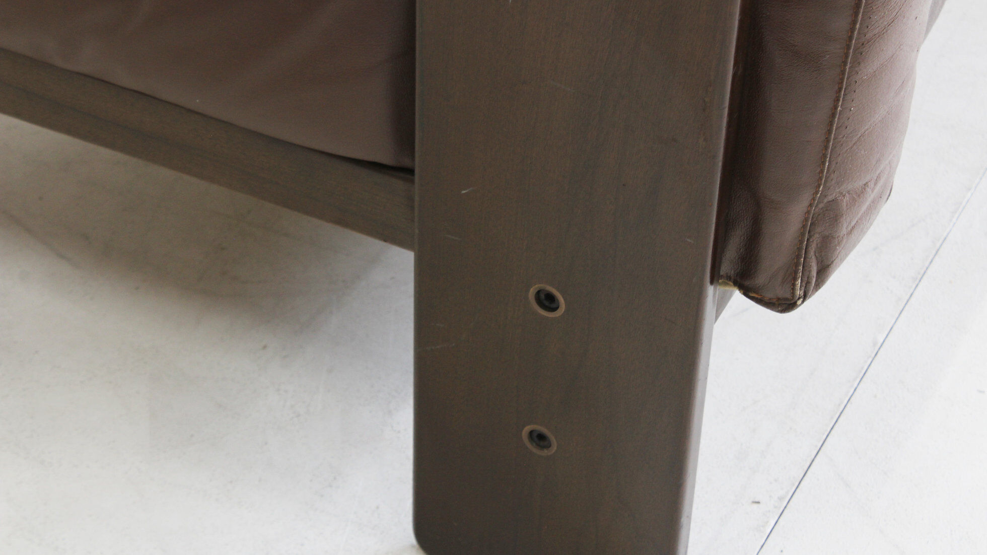 Vintage Bastiano 3 seater sofa by Tobia Scarpa for Gavina 1970s
