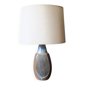 Michael Andersen for MA&S ceramic table lamp with original shade, 1960s