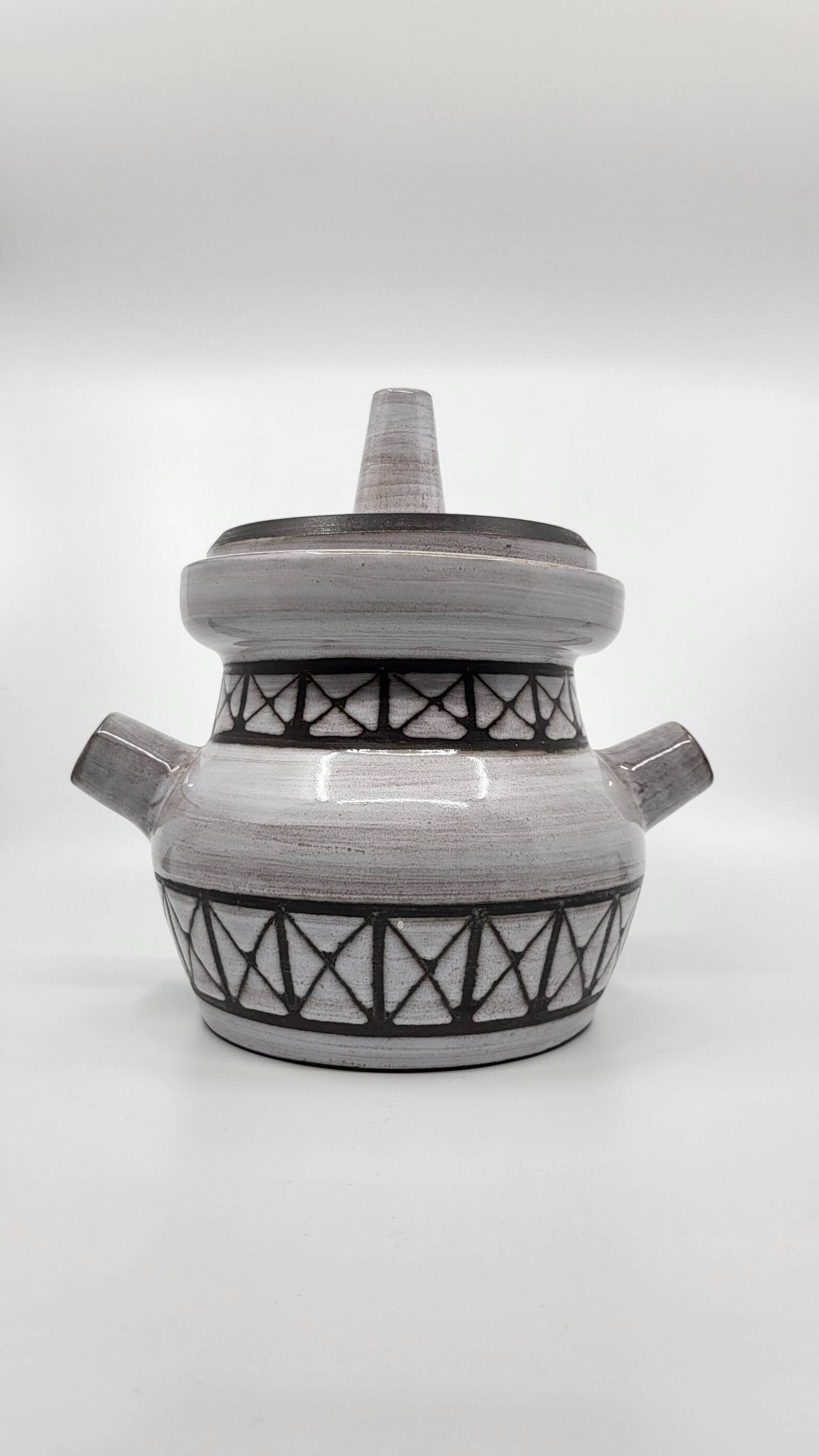 Soupière Emille Masson en Grès émaillé France Design 1950