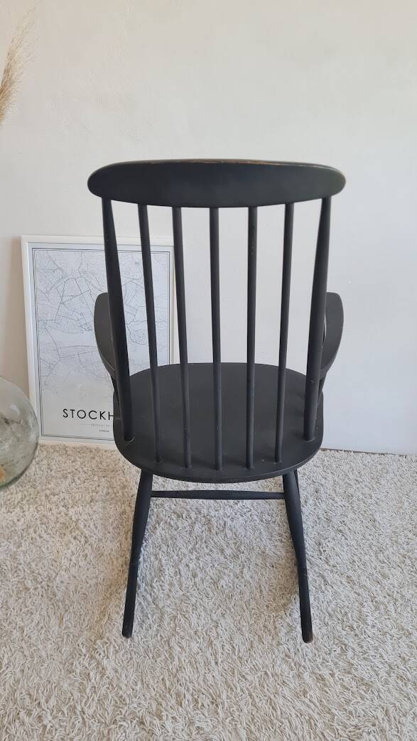 Scandinavian rocking chair from the 1960s.