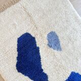 Tapis beni ouarain traditionnel fait à la main