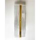 Contemporary Luxury Murano Glass Wall Sconces with Gold Finish — 4 Set