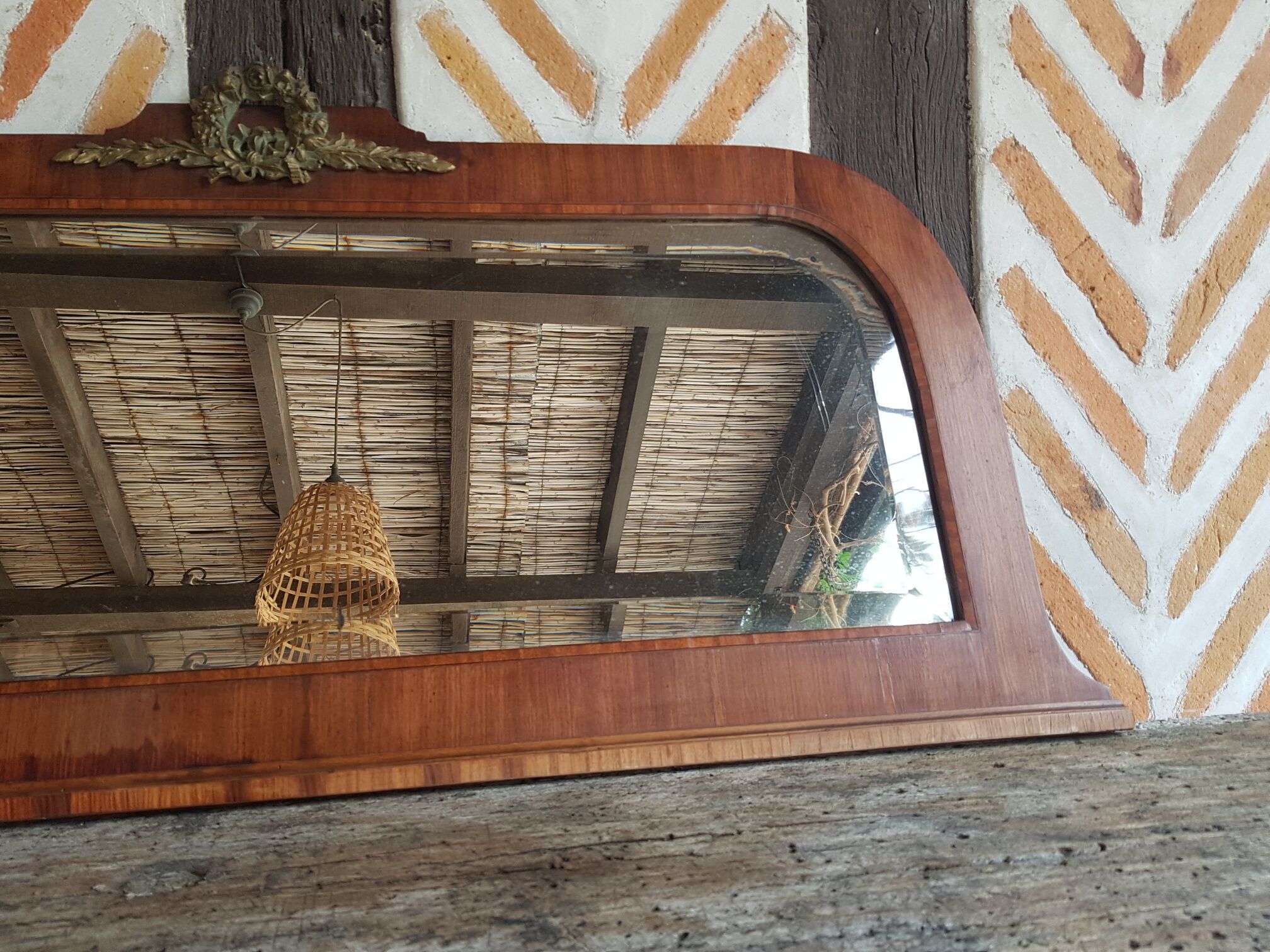 Beveled art deco mirror 1930