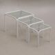 Italian nesting tables trio