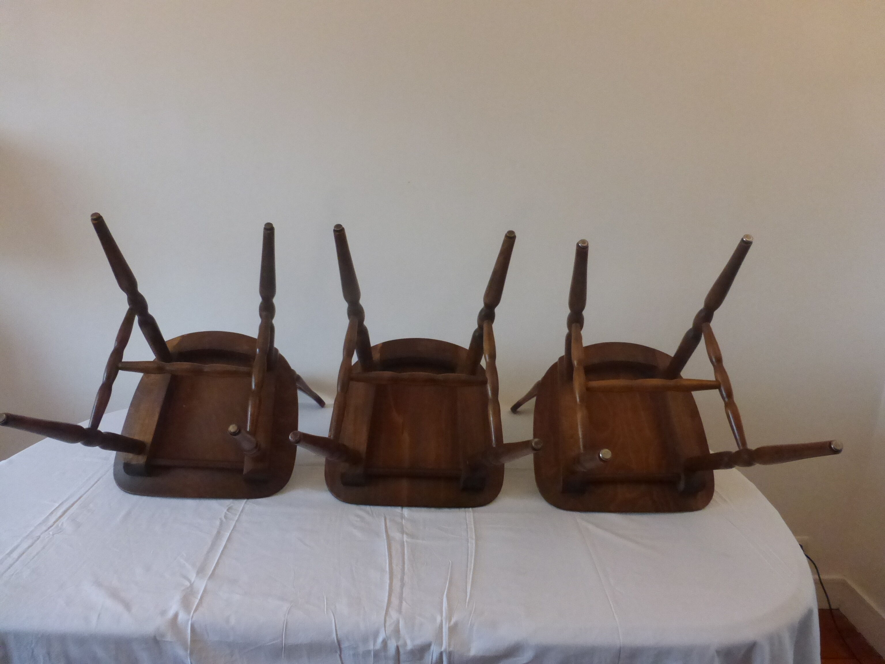 Three Bauman Tacoma chairs