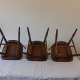 Three Bauman Tacoma chairs