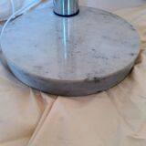 1970s chrome metal lily of the valley lamp