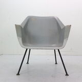 416 fiberglass shell armhair by Wim Rietveld & Andre Cordemeyer for Gispen, 1950