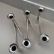 Candle Holder in Silver Metal