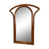 Rattan mirror