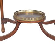English gueridon in marquetry