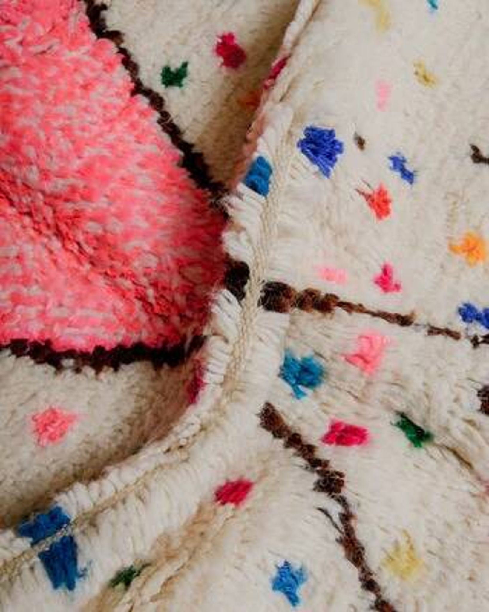 Azilal rug 2.5x1.6 handmade in wool