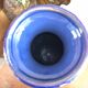 Vase vintage West Germany turquoise