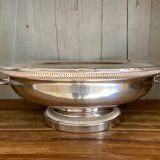 Old silver metal trivet