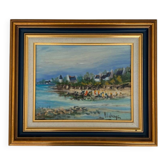 Breton landscape painting