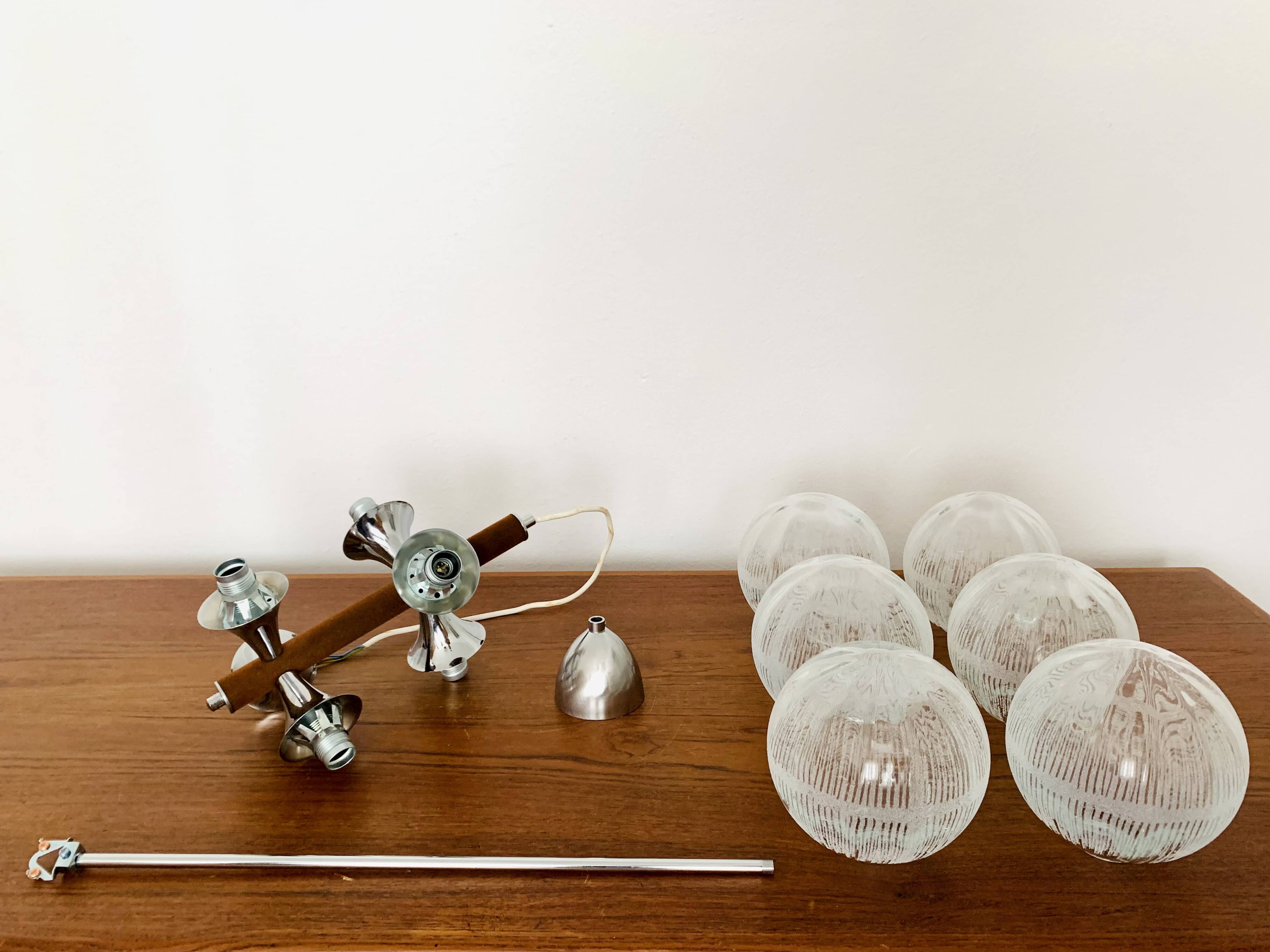 Lustre Spoutnik en cristal