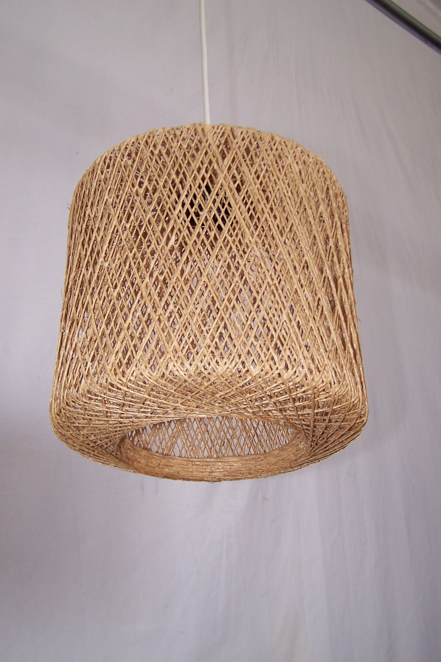 Suspension fibre cordage années 70
