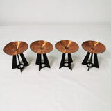 Modernist candlesticks, Germany, 1970s