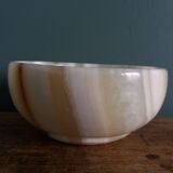 Empty bowl onyx alabaster pocket