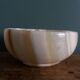 Empty bowl onyx alabaster pocket