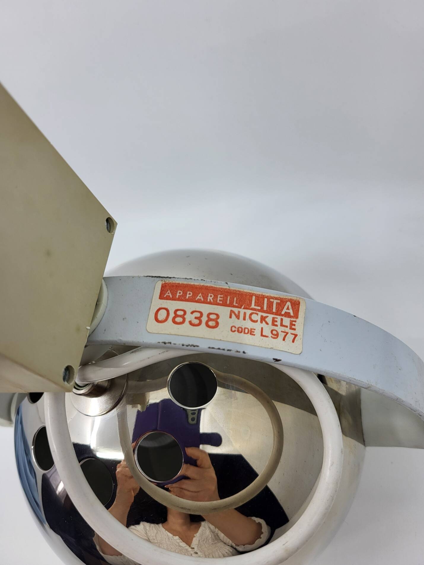 Eyeball Lita Adjustable Spotlight by Nokia 1970 Space Age
