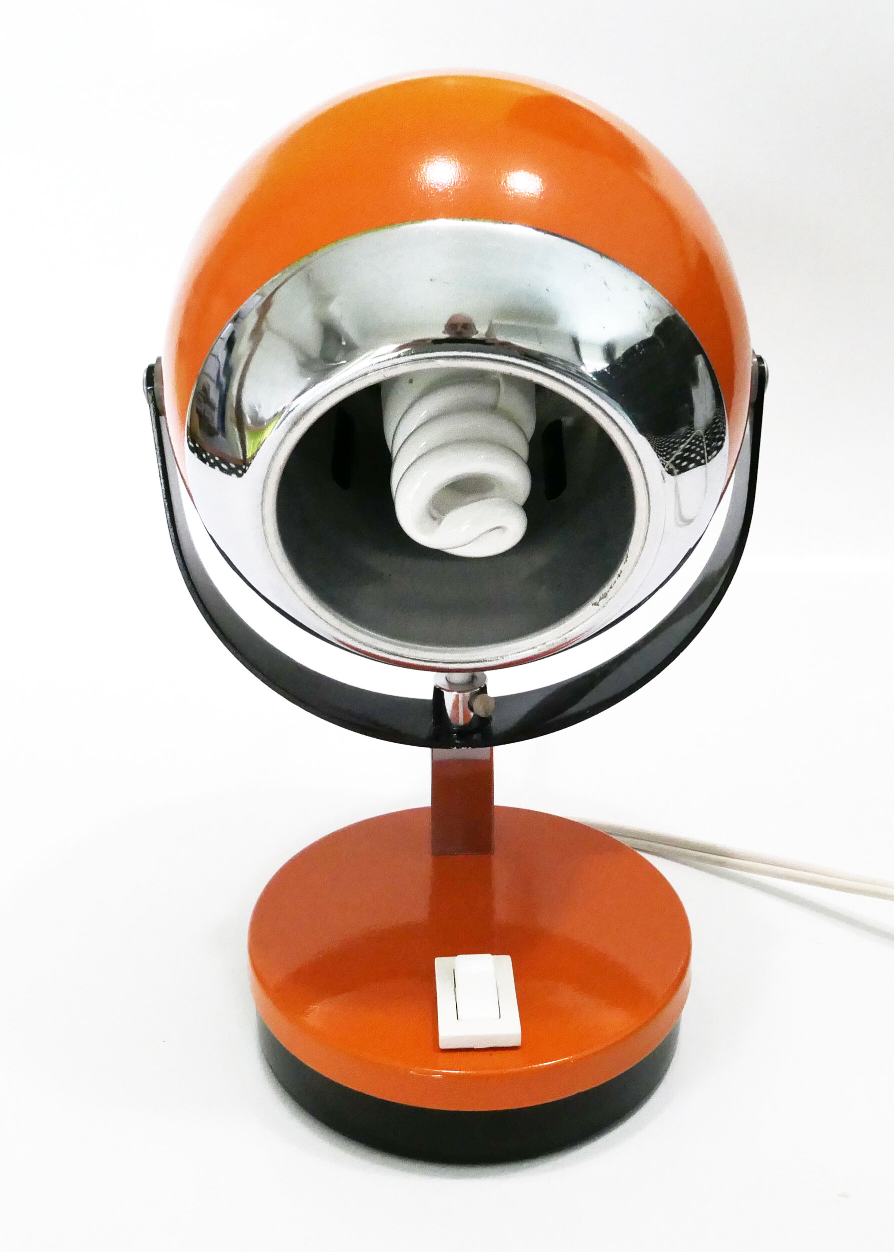 Table lamp eyeball space age 1970's