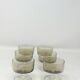 6 Luminarc brown glass cups for FINA