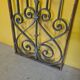 Antique Classical French Cast Iron Door Fence, from around 1900.