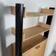 Scandinavian modular shelving system on legs, 60s