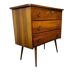 Vintage wooden mini chest of drawers