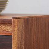 Grande enfilade bicolore - Teck & Palissandre - Années 60