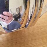 Chiseled silver teapot