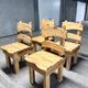 Lot de 4 chaises de montagne, 1970
