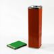 Cendrier sur pied design Giulia Veronesi Ecolight orange Italie années 70