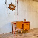 Scandinavian oak desk 1950 1960
