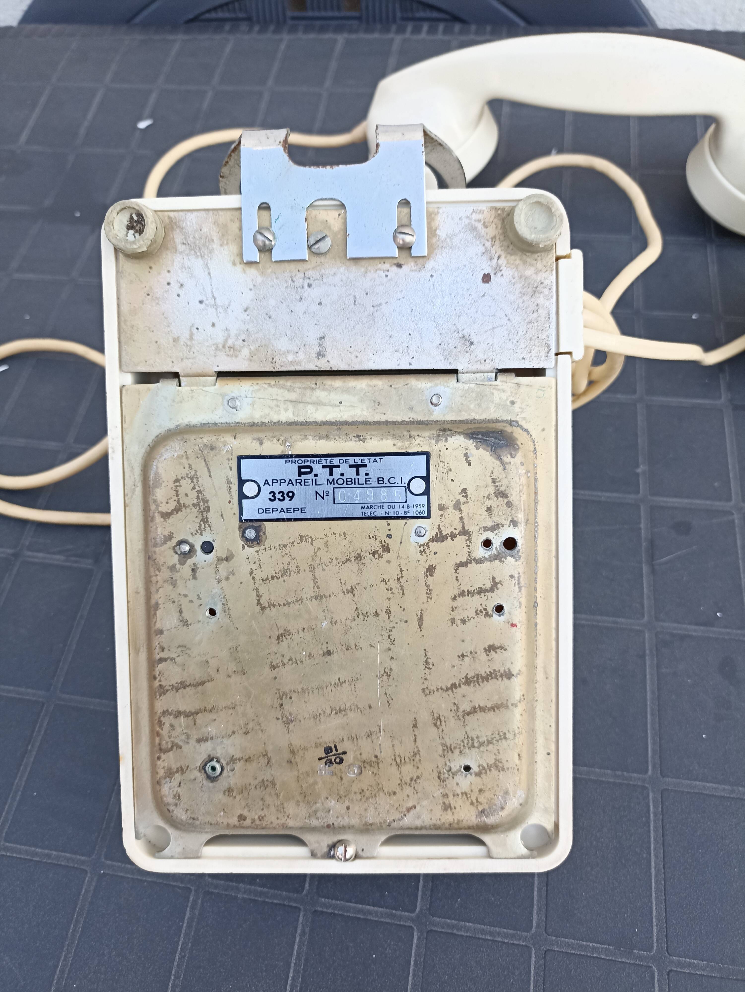 Vintage Bakelite phone