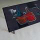 Mid-century modern  tiled coffee table by Antonio Denisco