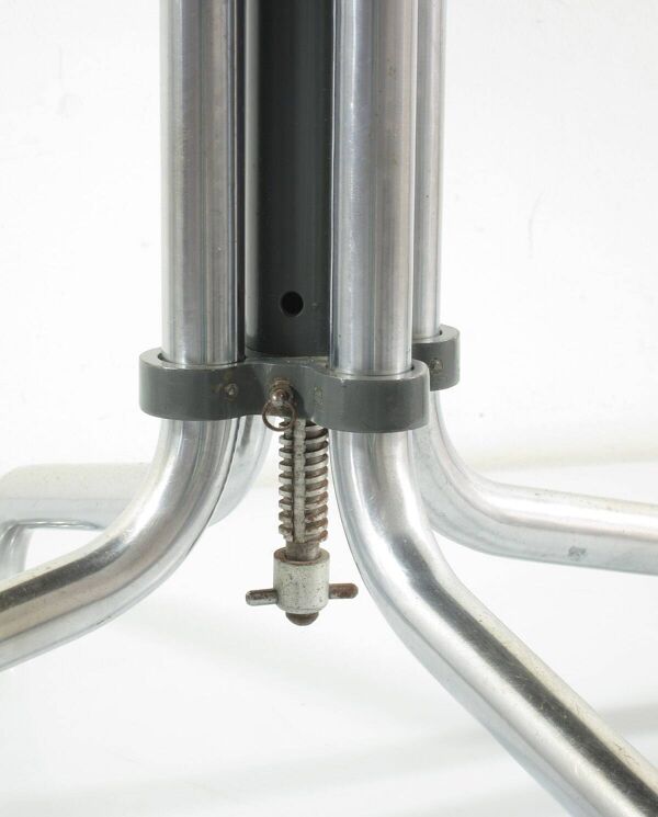 Chaise de bureau Gispen vintage bleue des années 1930