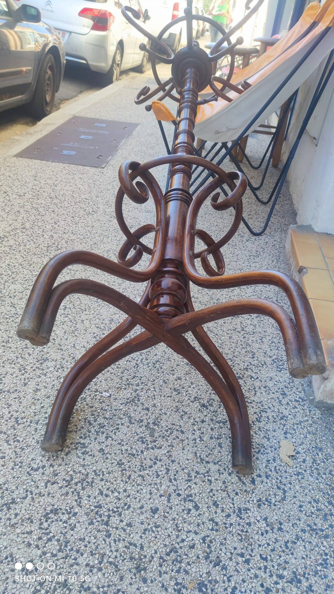 Coat rack called "Parrot" from bistro circa 1890