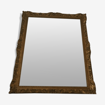 Miroir doré  41x63cm