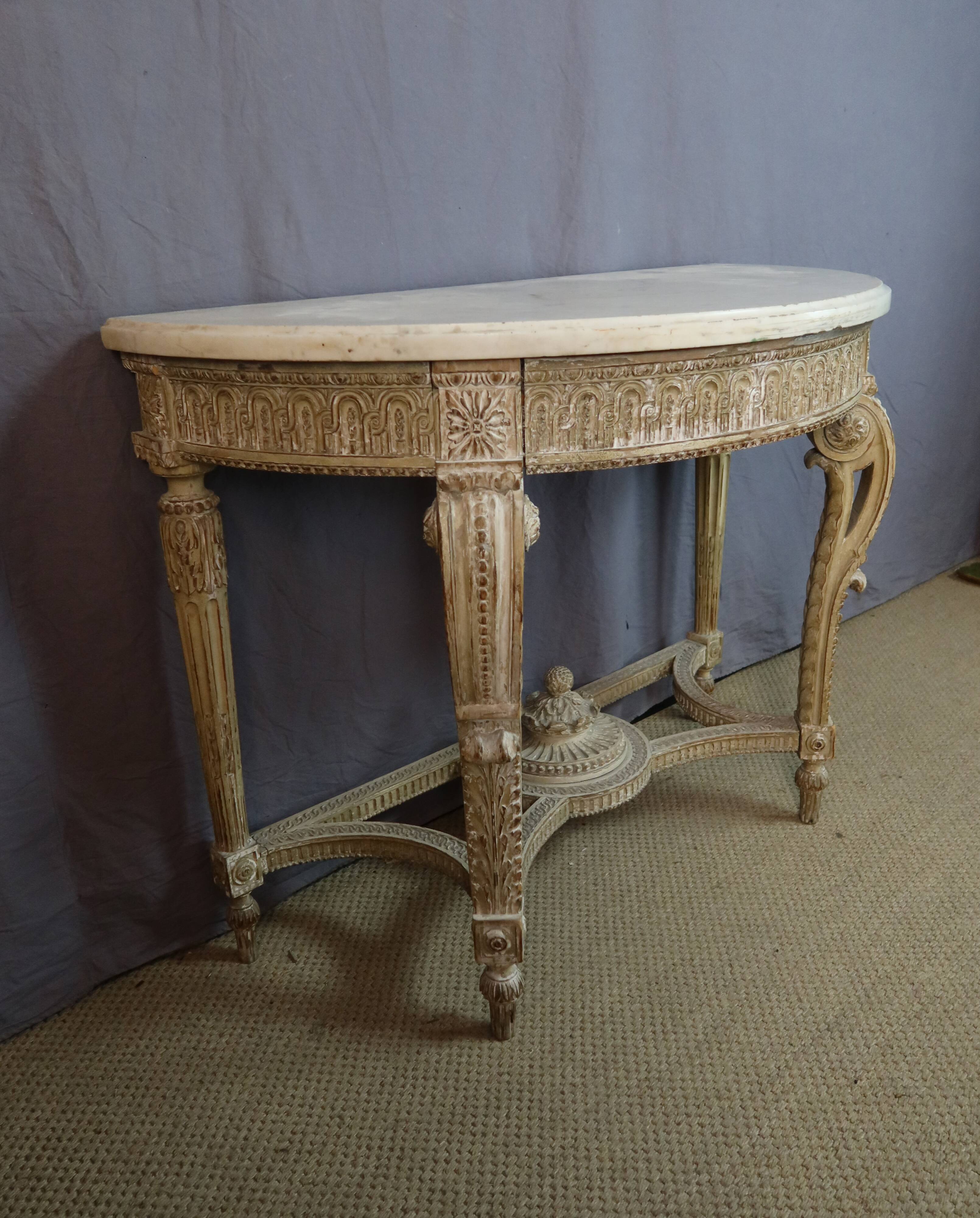 console peinte XX sècle