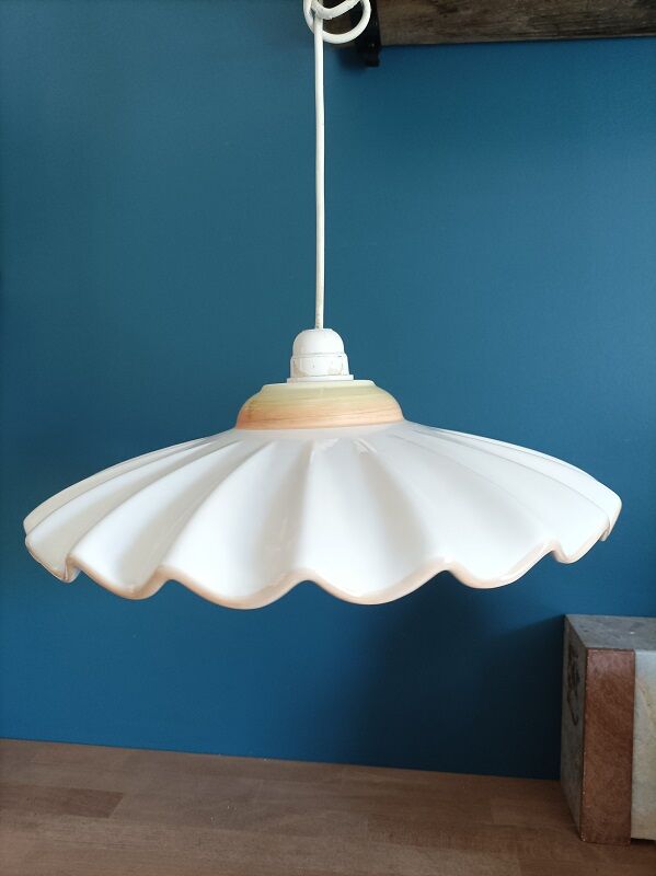Lampshade ceramic chandelier