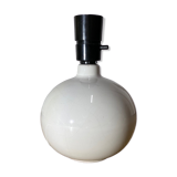 White Vintage Danish Ball Shaped Desk Light | Scandinavian Table Lamp From The Mid Century